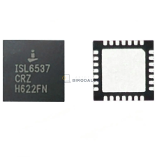 egyéb Intersil ISL6537ACRZ / ISL6537A gyári tápvezérlő IC (QFN) laptop alkatrész