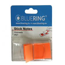 egyéb Jelölőcímke 25x45mm, 50lap, műanyag narancs információs címke