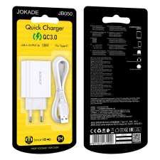 egyéb Jokade JB050 Micro USB-B Hálózati töltő - Fehér(18W) mobiltelefon kellék