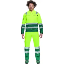 egyéb Kabát Valencia Hi-Vis sárga/zöld 50 láthatósági ruházat