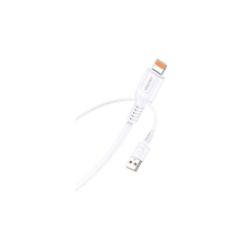 egyéb KAKUSIGA KSC-805 USB-A apa - Lightning apa 2.0 Adat és töltőkábel - Fehér (1m) (KSC805WH) kábel és adapter