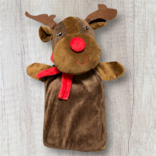 egyéb Karácsonyi melegvizes palack plüssfigura