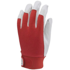 egyéb Kesztyű Eurostrong E840 kecskebőr, red, 7