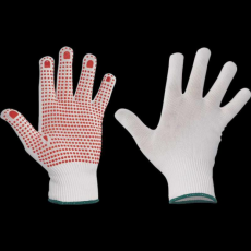 egyéb Kesztyű Gannet Pvc kötött nylon, pöttyök fekete 9