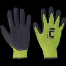 egyéb Kesztyű Palawan nylon, latex tenyérrel sárga/fekete 9 védőkesztyű