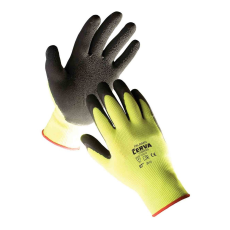 egyéb Kesztyű Palawan Pi nylon latex, fluo sárga/fekete, 10