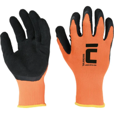 egyéb Kesztyű Salangana pes/latex narancs 6