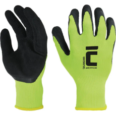 egyéb Kesztyű Salangana pes/latex sárga 8