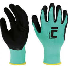 egyéb Kesztyű Salangana pes/latex zöld 6
