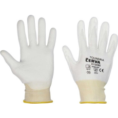egyéb Kesztyű Toundra HPPE Spandex, fehér, 8