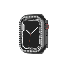 egyéb Köves TPU óratok Apple Watch 7 - 41 mm fekete okosóra kellék