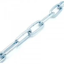 egyéb Lánc horganyzott hosszúszemű  2mm  (50m/tekercs) DIN5685C barkácsolás, csiszolás, rögzítés