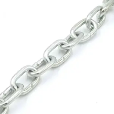 egyéb Lánc horganyzott rövidszemű  3mm  (50m/tekercs) DIN5685A barkácsolás, csiszolás, rögzítés