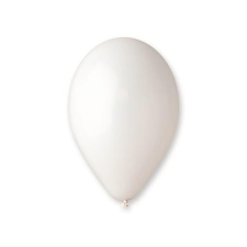 egyéb Léggömb, 30 cm, fehér party kellék