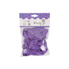 egyéb Lufi 25cm lila 50db/csomag party kellék