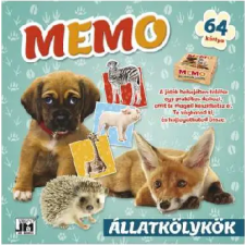 egyéb Memória fejlesztő könyv- Állatkölykök kreatív és készségfejlesztő