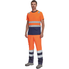 egyéb MONZON Hi-Vis ru. póló narancs/navy XS munkaruha