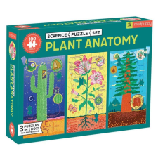 egyéb Mudpuppy Növény anatómia - 3az 1-ben kirakós puzzle, kirakós