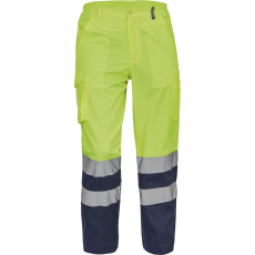 egyéb Nadrág derekas Burgos Hi-Vis sárga/navy, 56
