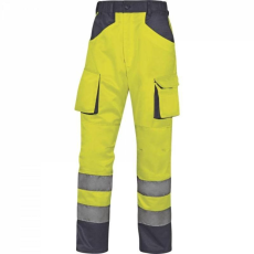 egyéb Nadrág derekas Mach2 HV 7 zseb (54%pamut 46%poliészter) FLUO yellow/grey 3XL