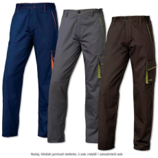 egyéb Nadrág derekas Panostyle (65%polieszter 35%pamut) white/grey M