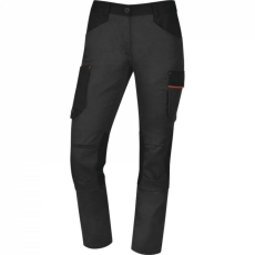 egyéb Nadrág derekas sztreccs női grey/orange XS