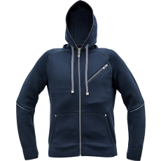 egyéb NEURUM kapucnis kardigán (fekete, 4XL)