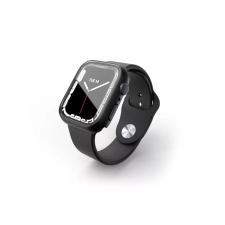 egyéb Next One Shield Apple Watch S7/S8 Tok + kijelzővédő - Fekete (45mm) (AW-45-BLK-CASE) okosóra kellék