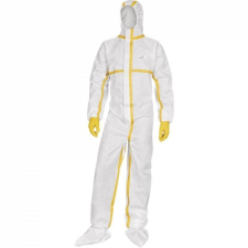 egyéb Overál DT216 5B/6B típusú védelem kapucnival white/yellow XXL munkaruha