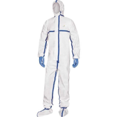 egyéb Overál + Kapucni DT250 4B típusú védelem white L