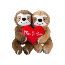 egyéb Plüss lajhárpár szivecskével, 17 cm puzzle, kirakós