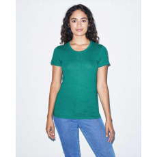 egyéb Póló American Apparel rövid ujjú női, tri-black, S