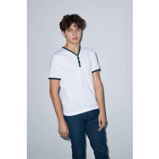 egyéb Póló American Apparel rövid ujjú unisex, black/white, S munkaruha