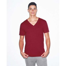 egyéb Póló American Apparel v-nyakú unisex, light blue, M