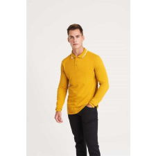egyéb Póló Just Polos unisex, mustard/white, L munkaruha