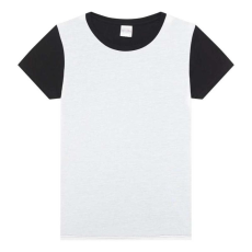 egyéb Póló Just Sub női, white/black, XS