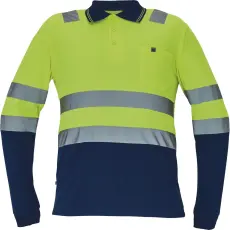 egyéb Póló Leon Hi-Vis hosszú ujjú sárga/navy XL