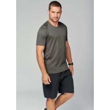 egyéb Póló Proact férfi sport rövid ujjú kerek nyakú férfi, black, 3XL munkaruha