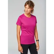 egyéb Póló Proact női rövid ujjú sport női, fuchsia, XS munkaruha