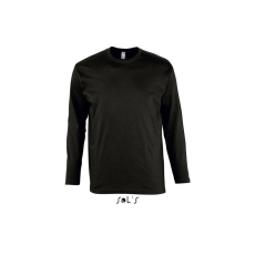egyéb Póló Sols férfi hosszú ujjú férfi, deep black, 4XL