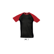 egyéb Póló Sols Funky férfi férfi, black/grey melange, XL munkaruha