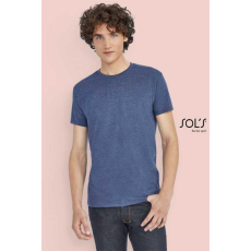 egyéb Póló Sols Imperial férfi kerek nyak testhez álló férfi, deep black, 2XL