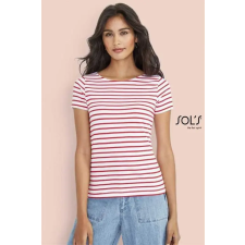 egyéb Póló Sols Miles női női, white/navy, 2XL munkaruha