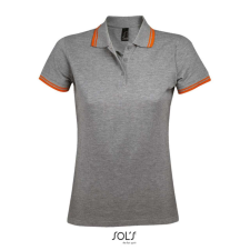 egyéb Póló Sols Pasadena női női, grey/navy, S munkaruha