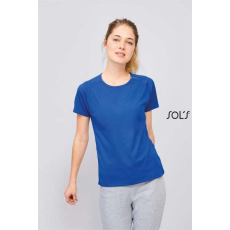 egyéb Póló Sols Sporty női női (100%poliészter 140g/m2) black, XL