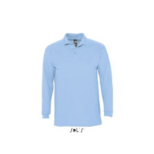 egyéb Póló Sols Winter II férfi hosszú ujjú férfi, sky blue, 2XL munkaruha