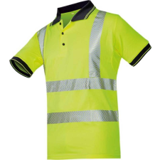 egyéb Póló Tiola galléros, HV sárga, XL munkaruha