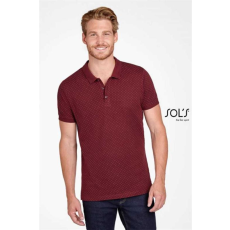egyéb Pólóing Sols Brandy férfi pöttyös, oxblood/white, M