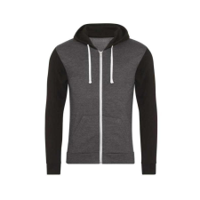 egyéb Pulóver Just Hoods férfi, charcoal grey/jet black, 2XL munkaruha