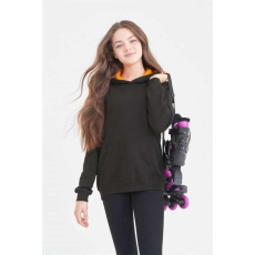 egyéb Pulóver Just Hoods gyerek, jet black/gold, 7/8